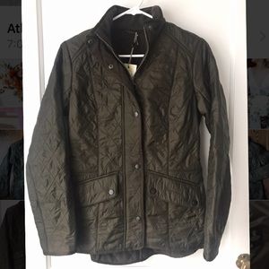 BARBOUR WOMEN'S CALVARY QUILT JACKET (SIZE 6)